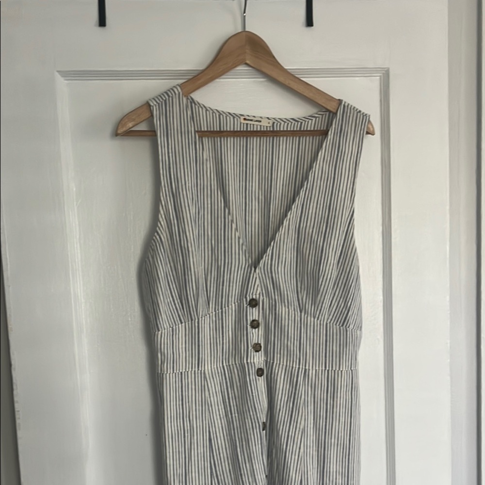 Striped Sleeveless Dress
